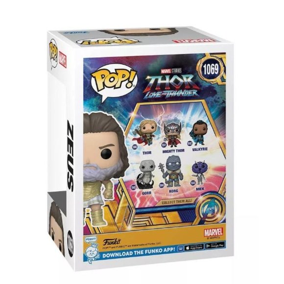 Funko POP! Marvel: Thor Love & Thunder - Zeus - Picture 3 of 3